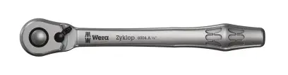 Wera 004004 Ráčna Zyklop Metal 1/4" typ 8004 A, přepínací (W05004004001)