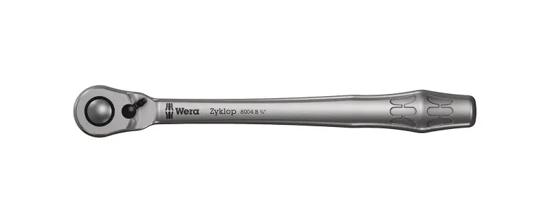Wera 004034 Račňa Zyklop Metal 3/8" typ 8004 B, prepínací (W05004034001)