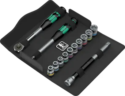 Wera 004090 Račňová sada Zyklop Hybrid 1/2" typ 8006 SC 1, pridržiavacia - 13 dielov (W05004090001)