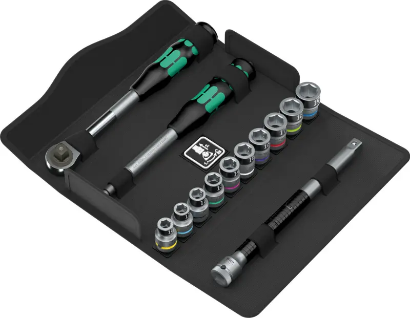 Wera 004090 Račňová sada Zyklop Hybrid 1/2" typ 8006 SC 1, pridržiavacia - 13 dielov (W05004090001)