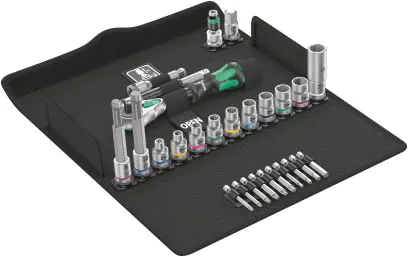 Wera 004175 Račňová sada Zyklop Speed 3/8" typ 8100 SB 2 - Bicycle Set 7 - 27 dielov (W05004175001)