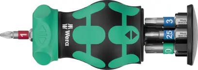 Wera 004186 Račňový zásobník Stubby s bitmi Bicycle Set 5 - 7 dielov (W05004186001)