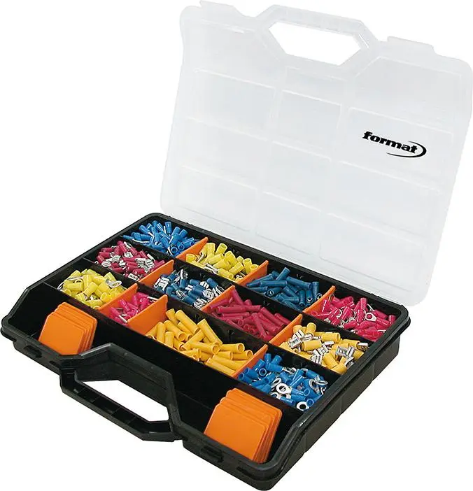 Sortiment kabelová oka 60 0 ks. FORMAT