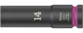 Wera 004831 Nástrčná hlavica 1/2" 14 mm typ 8790 C Impaktor Deep, dlhá, rázová (W05004831001)