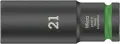 Wera 004837 Nástrčná hlavica 1/2" 21 mm typ 8790 C Impaktor Deep, dlhá, rázová (W05004837001)