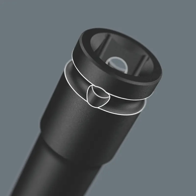 Wera 004841 Nástrčné hlavice 1/2" 6hran 13 ÷ 27 mm 8790 C Impaktor Deep Set 1, rázové - 11 dílů (W05004841001)