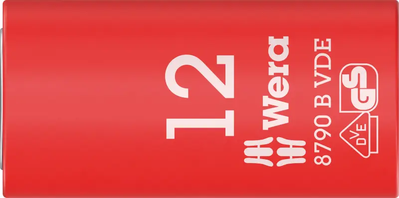 Wera 004956 Nástrčná hlavica 3/8" 12 mm typ 8790 B Zyklop VDE, izolovaná (W05004956001)