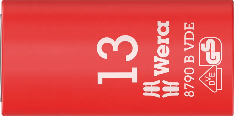 Wera 004957 Nástrčná hlavica 3/8" 13 mm typ 8790 B Zyklop VDE, izolovaná (W05004957001)