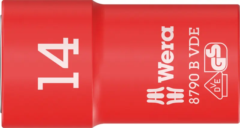 Wera 004958 Nástrčná hlavica 3/8" 14 mm typ 8790 B Zyklop VDE, izolovaná (W05004958001)
