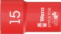 Wera 004959 Nástrčná hlavica 3/8" 15 mm typ 8790 B Zyklop VDE, izolovaná (W05004959001)