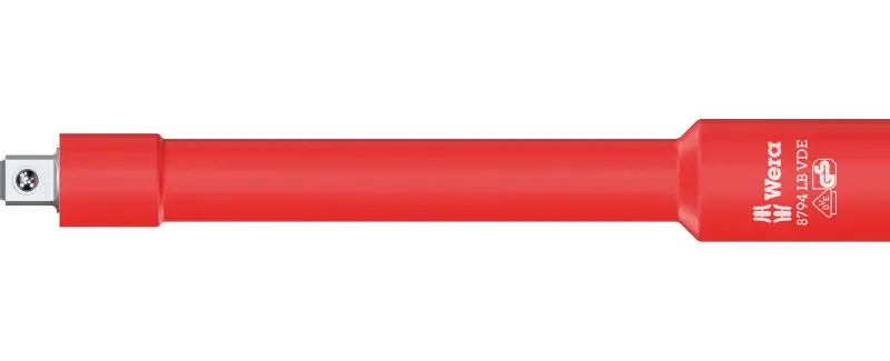 Wera 004965 Predĺženie 3/8" typ 8794 LB Zyklop VDE, izolované, dlhé (W05004965001)