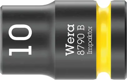 Wera 005501 Nástrčná hlavice 3/8" 6hran 10,0 mm Impaktor 8790 B, rázová (W05005501001)
