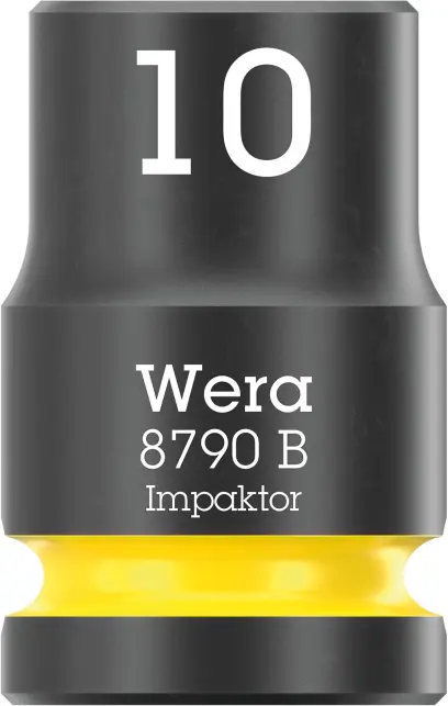 Wera 005501 Nástrčná hlavica 3/8" 6hran 10,0 mm Impaktor 8790 B, rázová (W05005501001)