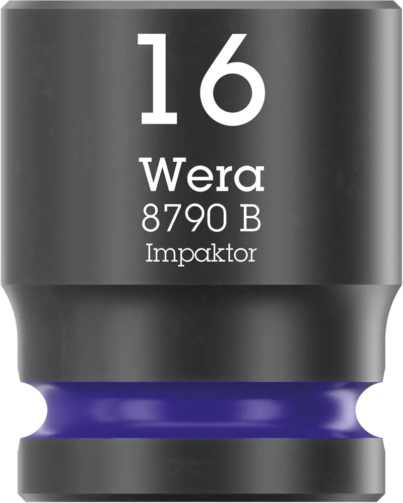 Wera 005507 Nástrčná hlavica 3/8" 6hran 16,0 mm Impaktor 8790 B, rázová (W05005507001)