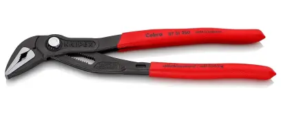 Kliešte Knipex 87 51 250 na rúrky „COBRA ES“ s PVC povrchovou úpravou (K 87 51 250)
