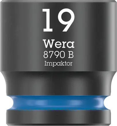 Wera 005510 Nástrčná hlavica 3/8" 6hran 19,0 mm Impaktor 8790 B, rázová (W05005510001)
