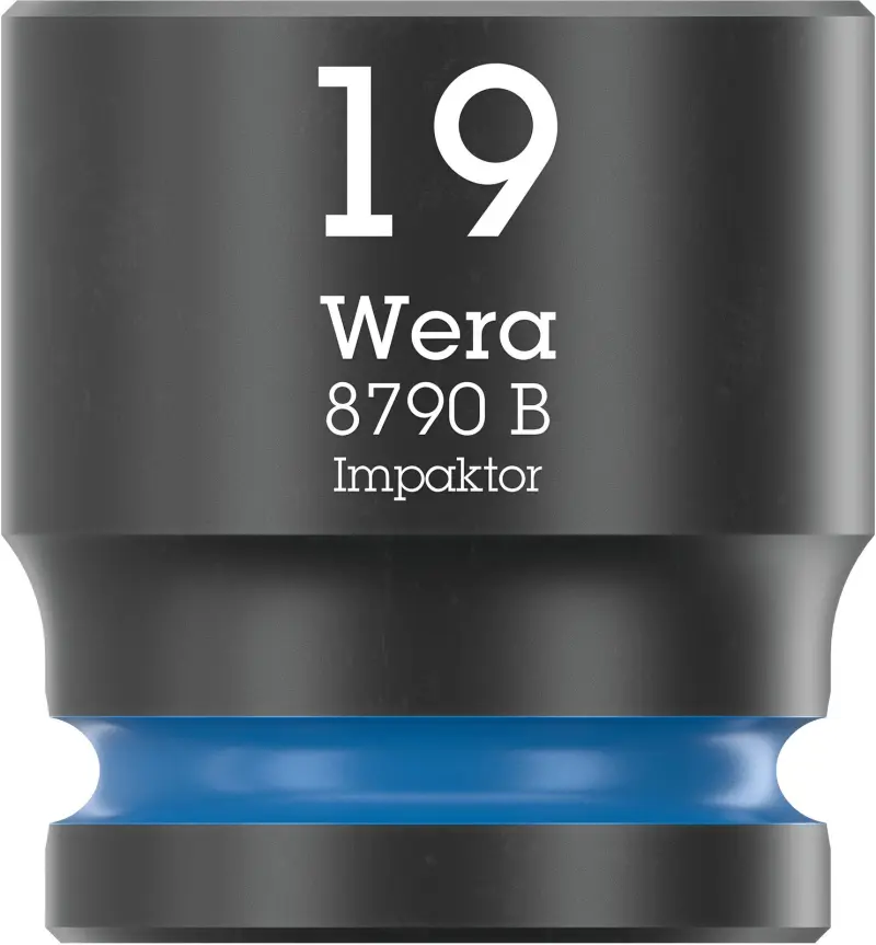 Wera 005510 Nástrčná hlavica 3/8" 6hran 19,0 mm Impaktor 8790 B, rázová (W05005510001)