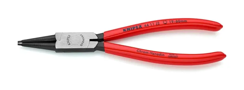 Kliešte Knipex 44 11 J2 na poistné krúžky - rovné hroty (K 44 11 J2)