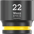 Wera 005512 Nástrčná hlavica 3/8" 6hran 22,0 mm Impaktor 8790 B, rázová (W05005512001)