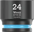 Wera 005513 Nástrčná hlavica 3/8" 6hran 24,0 mm Impaktor 8790 B, rázová (W05005513001)