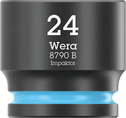 Wera 005513 Nástrčná hlavica 3/8" 6hran 24,0 mm Impaktor 8790 B, rázová (W05005513001)
