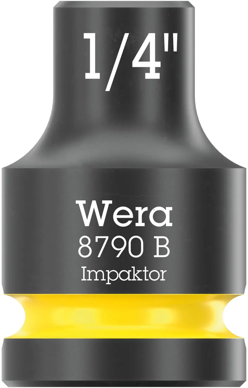 Wera 005514 Nástrčná hlavica 3/8" 6hran 1/4" Impaktor 8790 B, palcová, rázová (W05005514001)