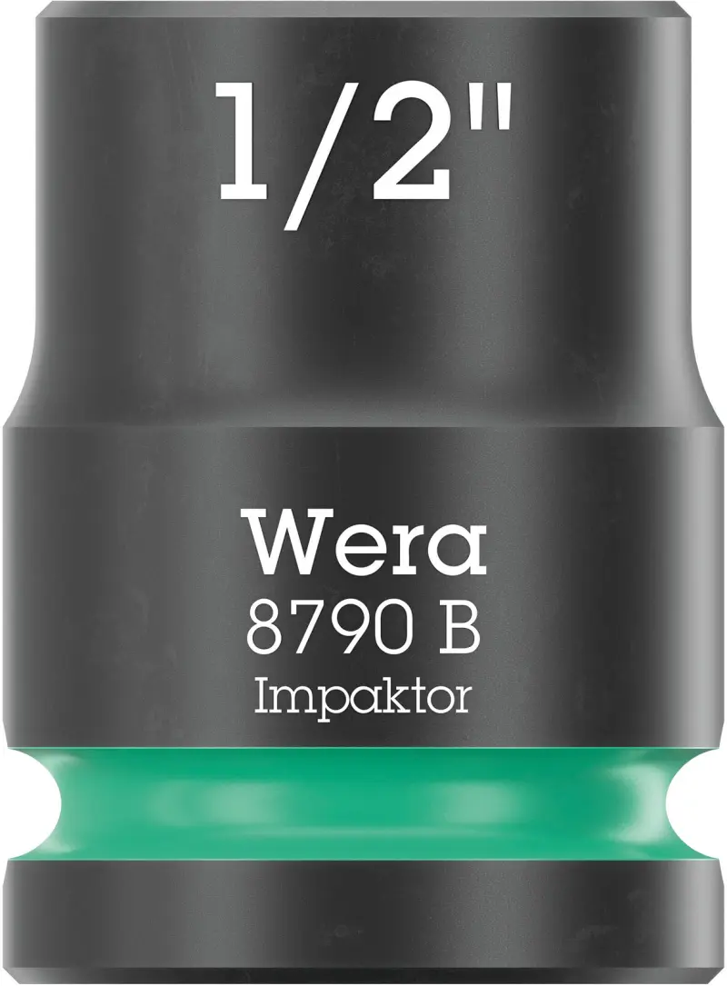Wera 005518 Nástrčná hlavica 3/8" 6hran 1/2" Impaktor 8790 B, palcová, rázová (W05005518001)