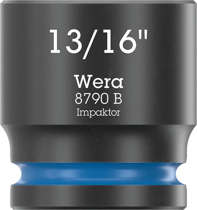 Wera 005523 Nástrčná hlavica 3/8" 6hran 13/16" Impaktor 8790 B, palcová, rázová (W05005523001)