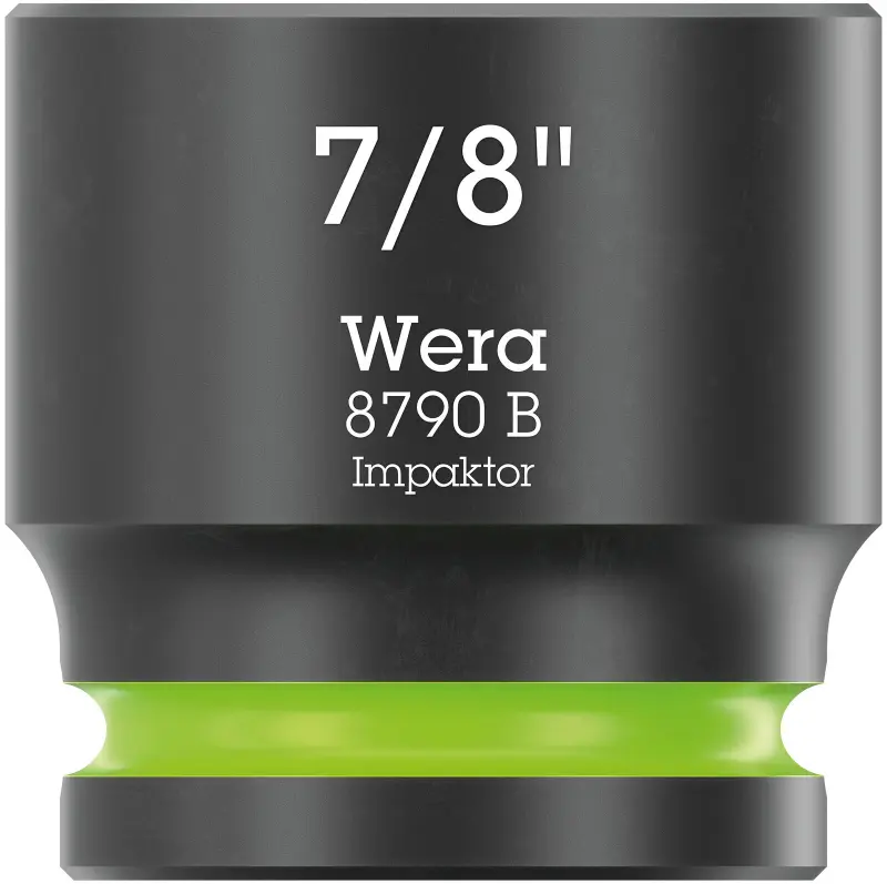 Wera 005524 Nástrčná hlavica 3/8" 6hran 7/8" Impaktor 8790 B, palcová, rázová (W05005524001)