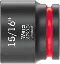 Wera 005525 Nástrčná hlavica 3/8" 6hran 15/16" Impaktor, 8790 B, palcová, rázová (W05005525001)