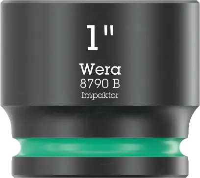 Wera 005526 Nástrčná hlavica 3/8" 6hran 1" Impaktor, 8790 B, palcová, rázová (W05005526001)