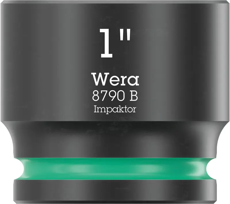 Wera 005526 Nástrčná hlavica 3/8" 6hran 1" Impaktor, 8790 B, palcová, rázová (W05005526001)