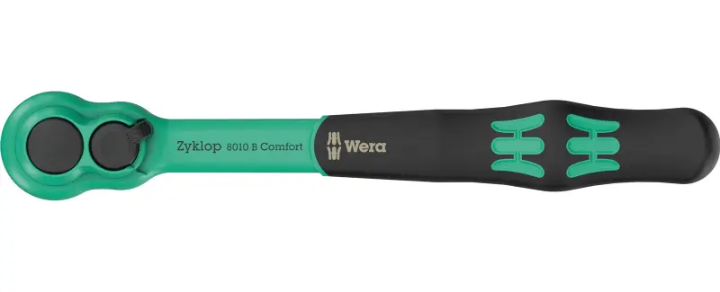 Wera 005540 Račňa Zyklop Comfort 3/8" typ 8010 B s prepínacou páčkou (W05005540001)