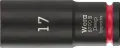 Wera 005558 Nástrčná hlavica 3/8" 6hranný 17 mm typ 8790 B Impaktor Deep, dlhá (W05005558001)