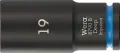 Wera 005560 Nástrčná hlavica 3/8" 6hranný 19 mm typ 8790 B Impaktor Deep, dlhá (W05005560001)