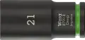 Wera 005561 Nástrčná hlavica 3/8" 6hran 21 mm typ 8790 B Impaktor Deep, dlhá (W05005561001)
