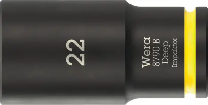 Wera 005562 Nástrčná hlavica 3/8" 6hran 22 mm typ 8790 B Impaktor Deep, dlhá (W05005562001)