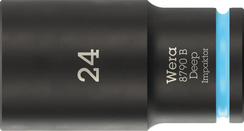 Wera 005563 Nástrčná hlavica 3/8" 6hran 24 mm typ 8790 B Impaktor Deep, dlhá (W05005563001)