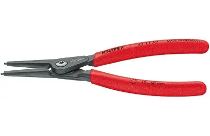 Kliešte Knipex 49 11 A3 precízne pre vonkajšie poistné krúžky rovné hroty (K 49 11 A3)