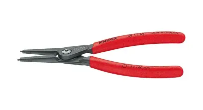 Kliešte Knipex 49 11 A4, presné, na vonkajšie poistné krúžky, rovné hroty (K 49 11 A4)