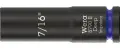 Wera 005567 Nástrčná hlavica 3/8" 6hran 7/16" typ 8790 B Impaktor Deep, dlhá, palcová (W05005567001)