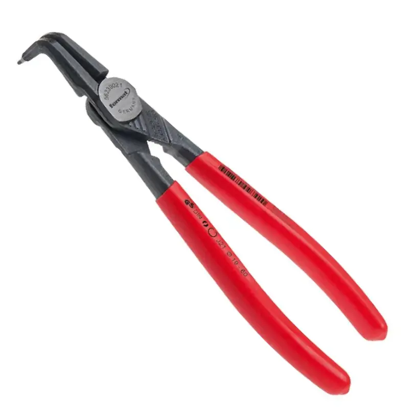 Kliešte na vnútorné istiace krúžky zahnuté J31 215mm FORMAT (EDE56230031)