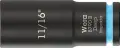 Wera 005571 Nástrčná hlavica 3/8" 6hran 11/16" typ 8790 B Impaktor Deep, dlhá, palcová (W05005571001)