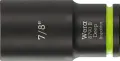Wera 005574 Nástrčná hlavica 3/8" 6hran 7/8" typ 8790 B Impaktor Deep, dlhá, palcová (W05005574001)