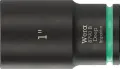 Wera 005576 Nástrčná hlavica 3/8" 6hranný 1" typ 8790 B Impaktor Deep, dlhá, palcová (W05005576001)