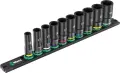 Wera 005590 Magnetický držiak 9660 B Impaktor Deep 1 - nástrčné hlavice 3/8" 20 ÷ 24 mm typ 8790 B, dlhé - 11 dielov (W05005590001)