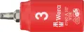 Wera 005900 Zástrčná bitová hlavica Zyklop 1/4" 6hran 3 mm typ 8740 A VDE HF Hex-Plus pridržiavací (W05005900001)