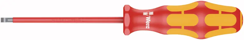 Wera 006100 Elektrikářský šroubovák Kraftform Plus 0,4x2,5x80 mm typ 160 i VDE izolovaný (W05006100001)