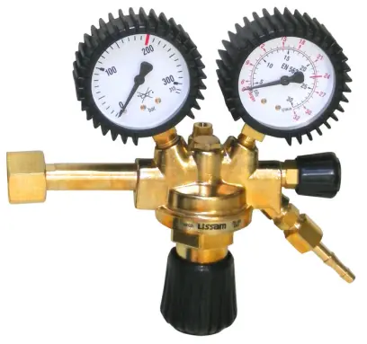 Redukční ventil argon/CO2, o 63 mm (BOW1700050)