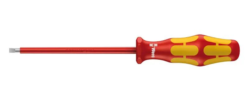 Wera 006110 Elektrikársky skrutkovač Kraftform Plus 0,6x3,5x100 mm typ 160 aj VDE izolovaný (W05006110001)